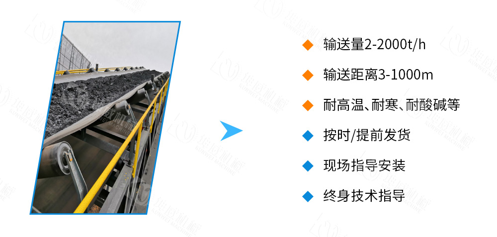 固定式皮帶輸送機優(yōu)勢特點